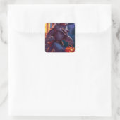 ハロウィーン/オオカミ/秋/秋 スクエアシール (バッグ)