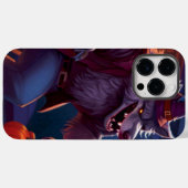 ハロウィーン/オオカミ/秋/秋 Case-Mate iPhoneケース (裏面 (横))