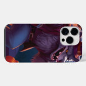 ハロウィーン/オオカミ/秋/秋 iPhoneケース (裏面横)