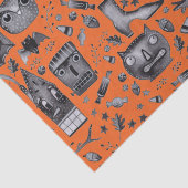 ハロウィーン – オラマ組織包み紙 薄葉紙 (詳細)