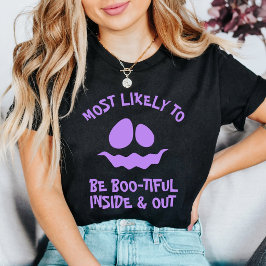 ハロウィーン オリジナルTシャツ 最もブーティフルなのは Tシャツ
