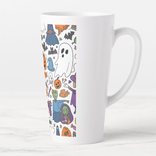 ハロウィーン カフェラテマグ (右)