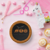 ハロウィーン/カボチャ/こうもり紙丼 ペーパーボウル (パーティー)