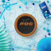 ハロウィーン/カボチャ/こうもり紙丼 ペーパーボウル (パーティー)