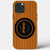 ハロウィーン/カボチャ/こうもり Case-Mate iPhoneケース (裏面)