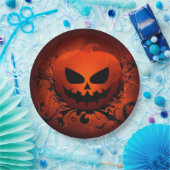ハロウィーン/カボチャ/秋/秋 ペーパープレート (パーティー)