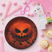 ハロウィーン/カボチャ/秋/秋 ペーパープレート (パーティー)