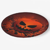 ハロウィーン/カボチャ/秋/秋 ペーパープレート (アングル)