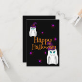 ハロウィーン カード (正面/裏面インサイチュ)