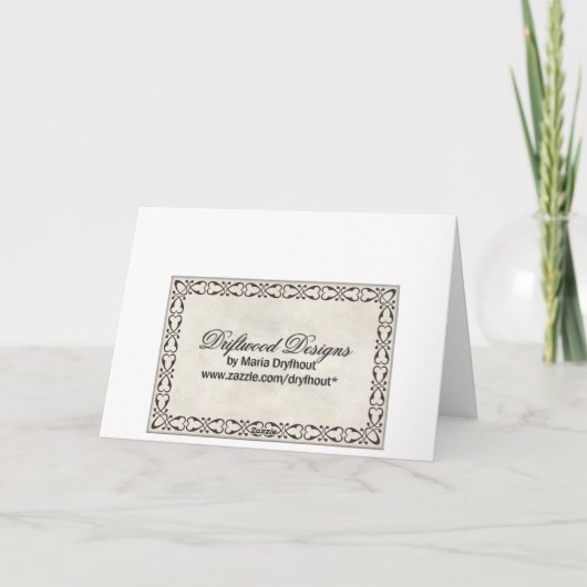 ハロウィーン カード (裏面)