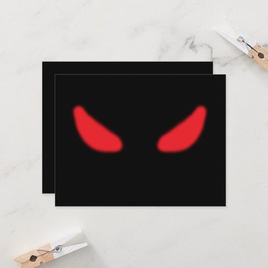 ハロウィーン カード (正面/裏面インサイチュ)