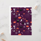 ハロウィーン カード (正面/裏面インサイチュ)