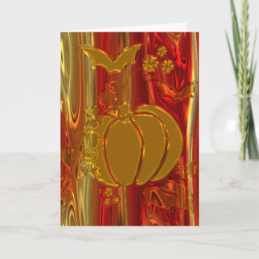 ハロウィーン カード (正面)