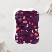 ハロウィーン カード (正面/裏面インサイチュ)