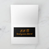 ハロウィーン- カード (内部)