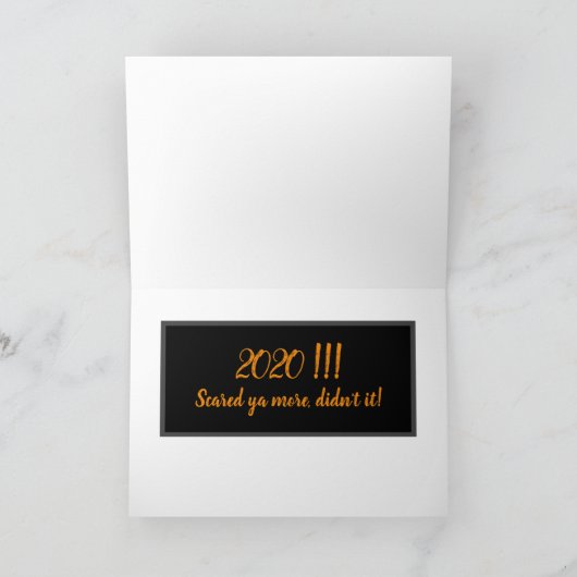 ハロウィーン- カード (内部)