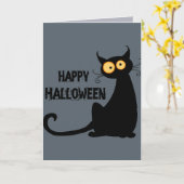 ハロウィーン カード (黄色い花)