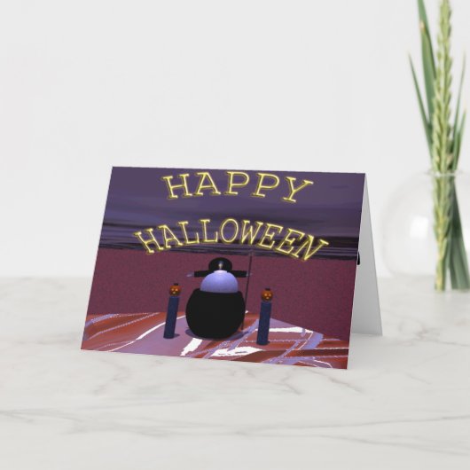 ハロウィーン カード (正面)
