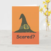 ハロウィーン カード (黄色い花)