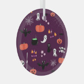 ハロウィーン ガラスオーナメント (正面右)