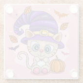 ハロウィーン ガラスコースター (裏面)