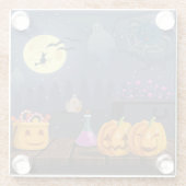 ハロウィーン ガラスコースター (裏面)