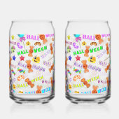 ハロウィーン ガラス缶 (左)