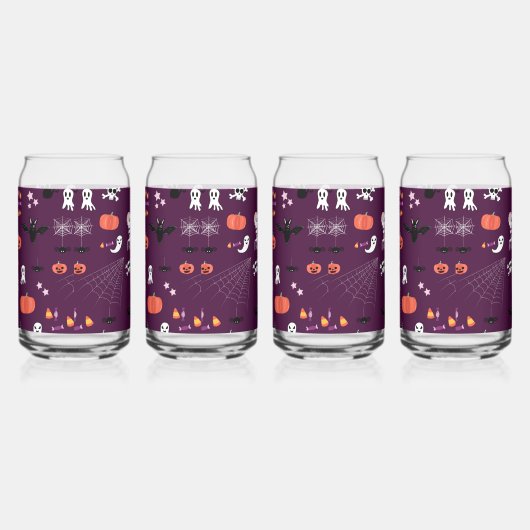 ハロウィーン ガラス缶 (右)