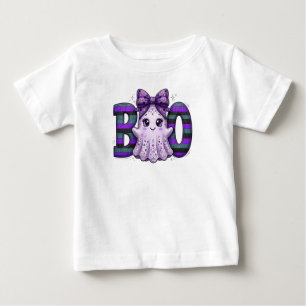 ハロウィーン ガールズ ゴースト ベビーTシャツ
