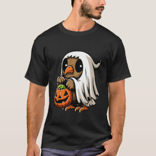 ハロウィーン キウイ 鳥 おばけ スイーツ お菓子入れ 7 Tシャツ