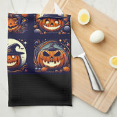 ハロウィーン キッチンタオル (四つ折り)
