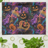 ハロウィーン キッチンタオル (折り畳み)