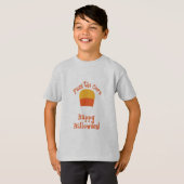 ハロウィーン キャンディコーンを回せ Tシャツ (正面フル)