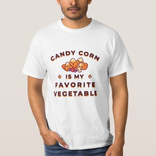 ハロウィーン キャンディコーン Tシャツ (正面)