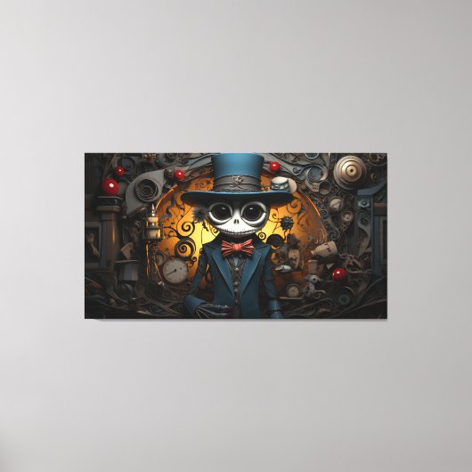 ハロウィーン キャンバスプリント (正面)