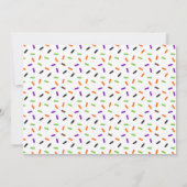 ハロウィーン クッキー デコレーション パーティー ご招待 招待状 (裏面)