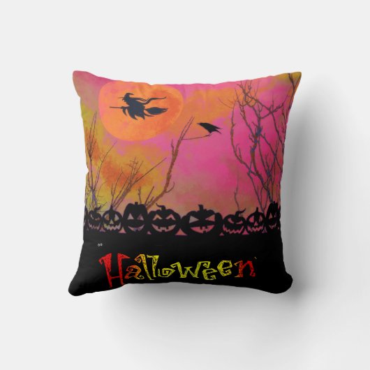 ハロウィーン クッション (裏面)