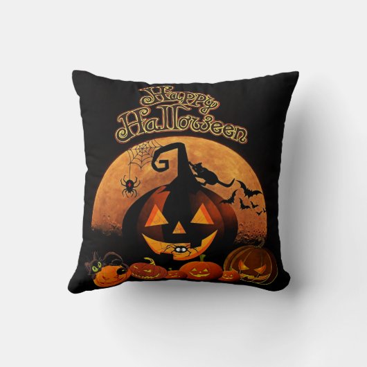 ハロウィーン クッション (裏面)