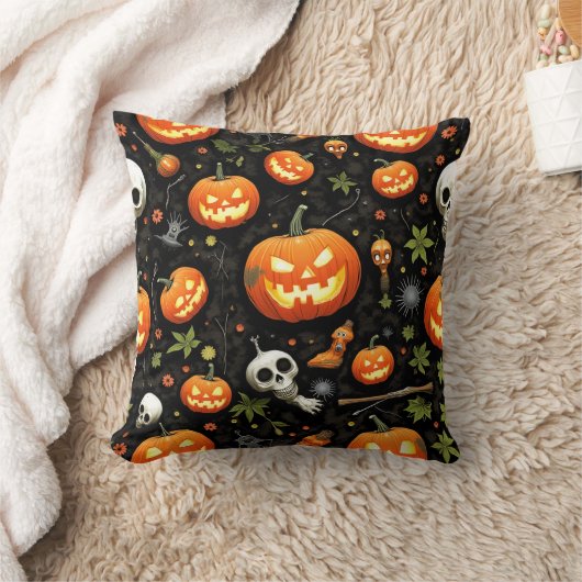 ハロウィーン クッション (ブランケット)