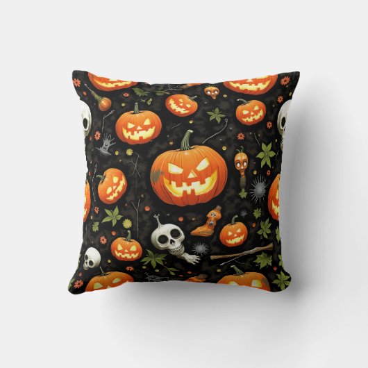 ハロウィーン クッション (裏面)