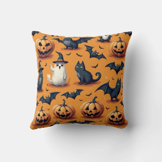 ハロウィーン クッション (裏面)