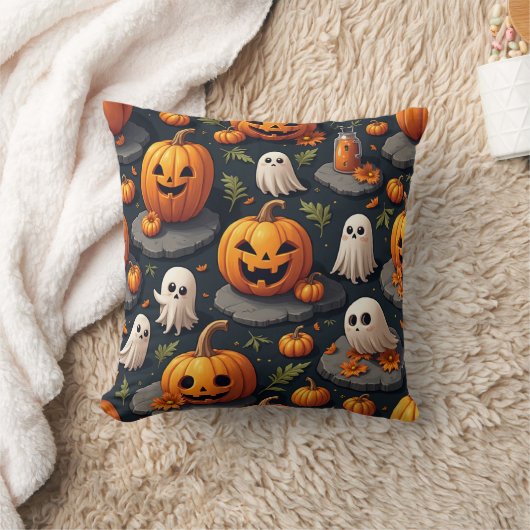 ハロウィーン クッション (ブランケット)