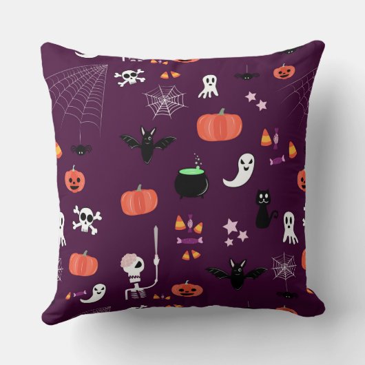 ハロウィーン クッション (裏面)