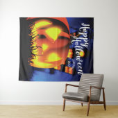 ハロウィーン グレート パンプキン ランタン パーティー 背景 タペストリー (インサイチュ(横))