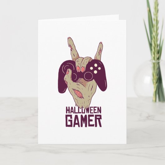 ハロウィーン·ゲーマー カード (正面)