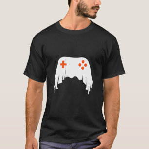 ハロウィーン ゲーム ゴースト コントローラー Tシャツ