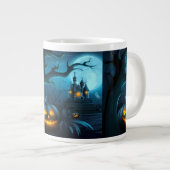 ハロウィーン コーヒーカップ 自宅用 オフィス用 ジャンボコーヒーマグカップ (正面右)