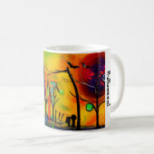 ハロウィーン コーヒーマグカップ (正面右)