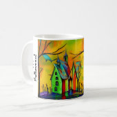 ハロウィーン コーヒーマグカップ (正面左)