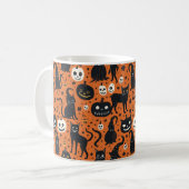 ハロウィーン コーヒーマグカップ (正面左)